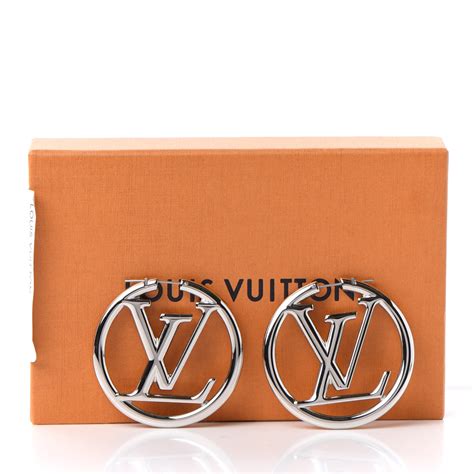 louis vuitton hoop earrings australia|Louis Vuitton silver hoop earrings.